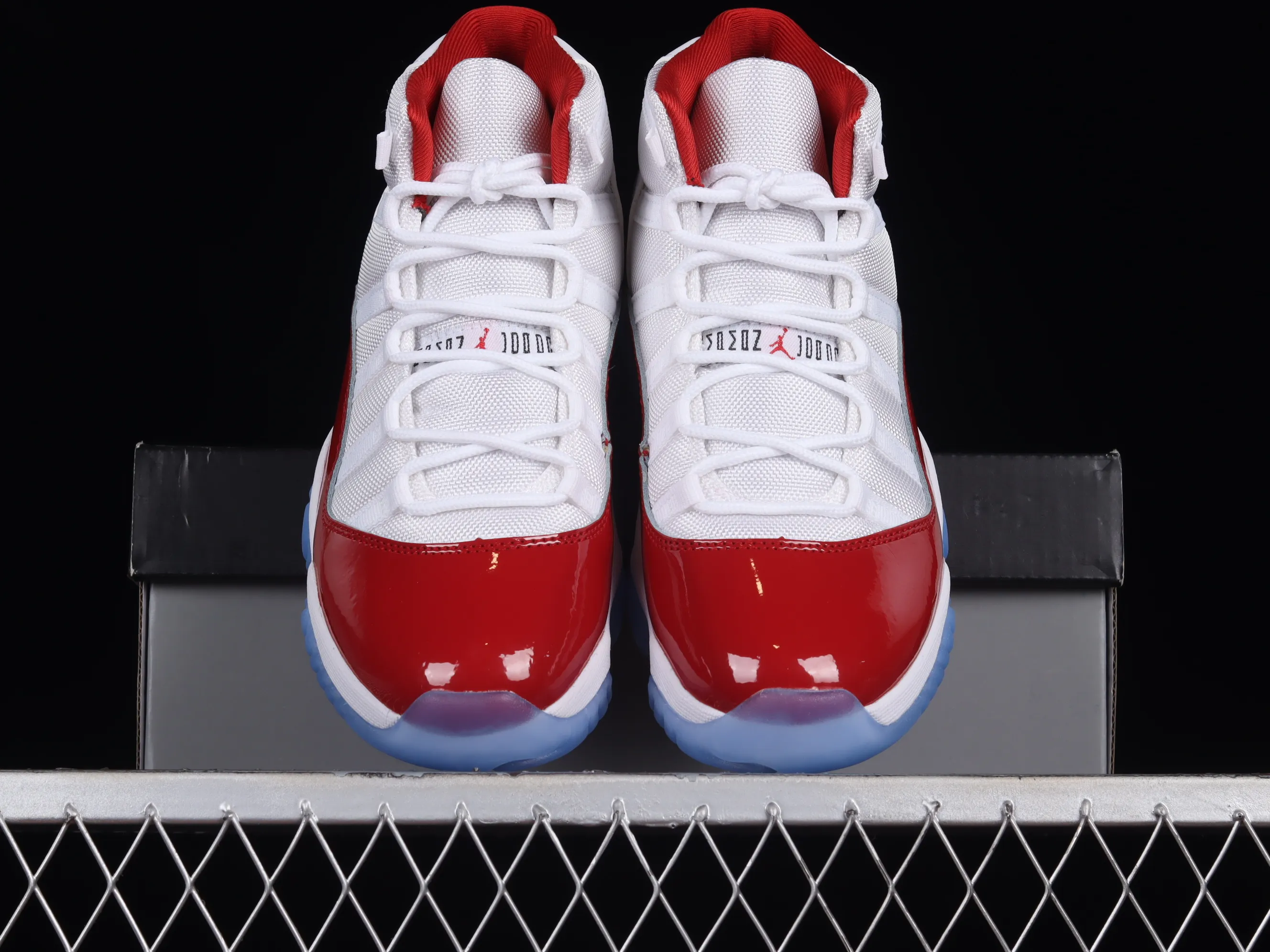 All categories Air Jordan Jordan series basketball shoes Air Jordan 11 F version Air Jordan 11 "Cherry" AJ11 Joe 11 cherry red real carbon plate women's high-top basketball shoes CT8012-116